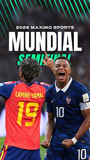 Francia vs España FIFA WORLD CUP, Copa Mundial 2026 semifinal #futbol #deporte #mexico #mundial #mundial2026