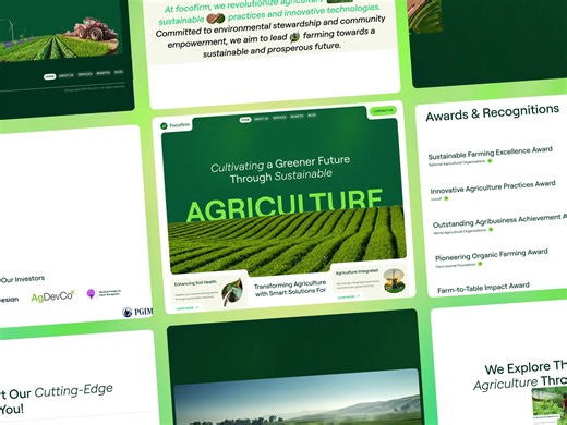 AI Farm Agriculture - Website Template