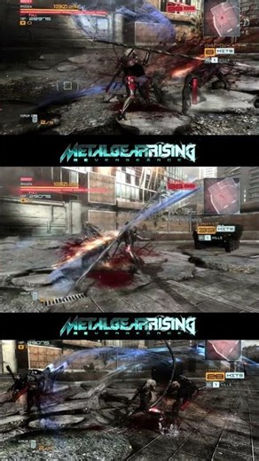 Cut them all into fine pieces. #metalgearrisingrevengeance