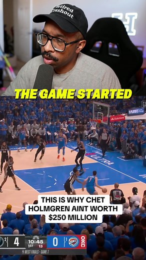 Chet Holmgren Took Two Shots in Game 7 — What Happened?