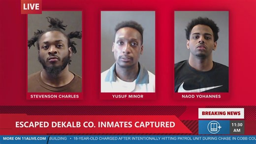 DeKalb officials recap inmate escape, capture and jail security concerns