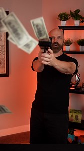 Dispensing Money At Lightning Speed! 🤑💸 #moneyshooter #moneygun #gadgets | Freakin' Reviews