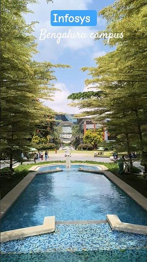 POV: You work at the coolest campus 😍 #shorts#trending#viral#infosys #shortsfeed