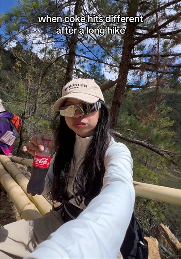Coke Hits Different After a Long Hike