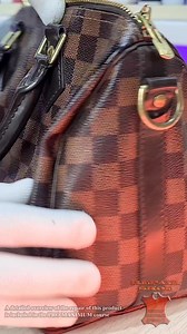 58K views · 334 reactions | Canvas rendering and shape restoration on a Louis Vuitton Speedy 25 bag We offer courses leather repair services | Leather Repair Academy | Facebook