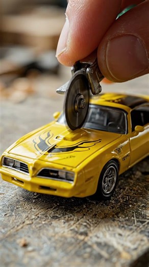 Can a Mini Chainsaw Cut a Pontiac Firebird Model?