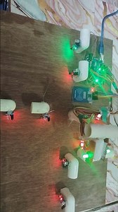 🚦 Smart Traffic Light System | Density-Based + Emergency Control 🚑 | Arduino Project @ AICT IoT Lab