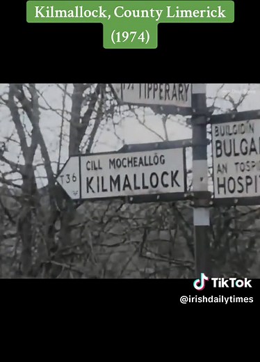 Exploring Kilmallock, County Limerick in 1974