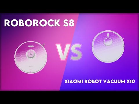 Roborock S8 vs Xiaomi Robot Vacuum X10 Technical Comparison