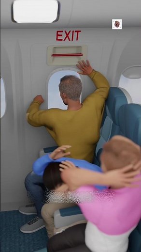 What Happens If You Open an Airplane Emergency Gate Mid-Flight 😱
