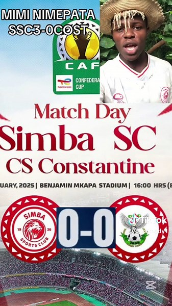 Simba SC vs CS Constantine Match Highlights