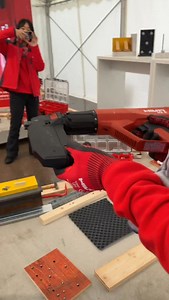 La puissance du @hilti DX6 ! Le clou reste planté quoi qu'il arrive avec plus de 300 joules. @french_renovation @hiltifrance #hilti #unboxed2025 #innovation #tools | Make in France