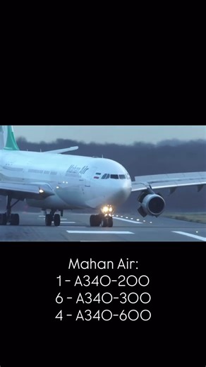 How many airlines FLY the A340?