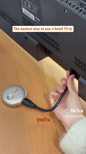Wireless HDMI Receiver lets you send video from a phone, tablet, or laptop to any TV or monitor without cables. Great for screen mirroring, presentations, movies, or gaming setups at home or on the go. #WirelessHDMI #HDMI #HD #TV #screenmirrorring