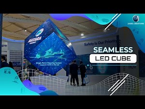 Seamless LED Cube | NAYARA @ India Energy Week 2024