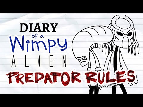 Diary of a Wimpy Alien 2 PREDATOR RULES (Wimpy Kid / Alien / Predator Parody)