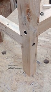 34K views · 231 reactions | Secure Chair Leg Joints with Screws. Using screws to lock chair leg joints makes the structure stronger and more durable. Simple technique, reliable result. #woodworking #chairmaking #woodjoints #furnituremaking #carpentrytips #diywood #customwoodworking #karyaklasik | Sukiman . | Facebook