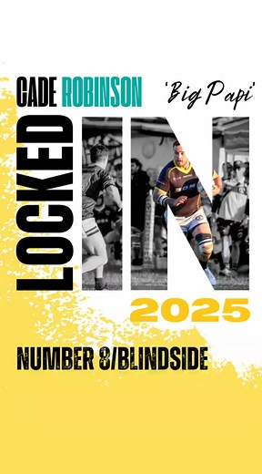 13 provincial caps for @whanganuirugby and a stint playing that other code, Cade is a beast at getting go forward over the gain line and formidable with ball in hand. A huge season ahead for ‘Big Papi’ tell us more Daddy… Q. Where’s Home A: Wanganui, New Zealand Q. Junior Club A: Kaierau - Up the Rau! Q. Position A: Number 8, Blindside flanker Q. Nickname A: Big Papi, Cado Q. If your rugby skills were a type of weather in Caloundra, what would they be and why? A: I’d say a storm cause it might o