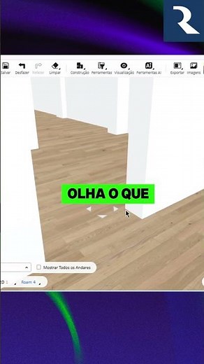 Dica para adicionar pavimentos no Homestyler