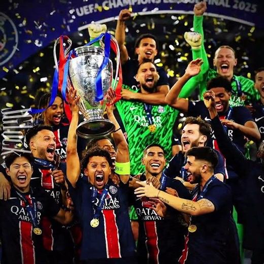 PSG Are The 3rd Club To Won The Sextuple😱☠️ #psg #bestteamever #ligue1 #ucl #footyedits #fypシ #subup