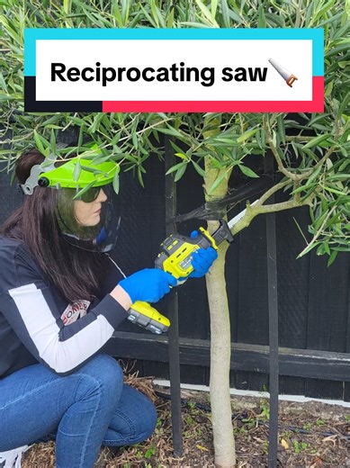 I ❤️ my compact reciprocating saw, made by Ryobi. 😇 I'll show you why I chose this one and how to use it safely! 😎 #reciprocatingsaw #saw #ryobi #DIY #fyp