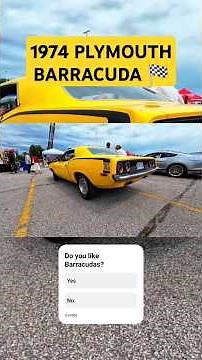 1974 plymouth barracuda