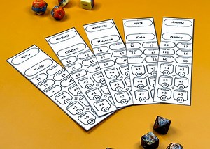 Initiative Tracker for D&D 5e - Form Fillable PDF for Dungeons and Dragons - Digital Download - DM Screen Accessories - Letter and A4 Sizes - Etsy Australia