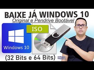 How to Download Windows 10 Original Official and Bootable Pendrive, 32Bits and 64Bits V