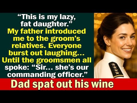 My Dad Mocked My Appearance at the Wedding - Then Spat Out His Wine When the Groomsman Saluted...