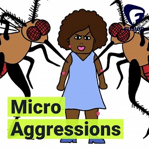 17M views · 13 reactions | For people that still don't think microaggresions are a problem: just imagine that instead of being a stupid comment, a microaggression is a mosquito bite. | Happy Ending with Nando Vila | Facebook