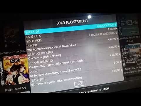 how to setup ps1 in Batocera