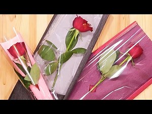 簡単にできる一輪ラッピング3パターン｜C CHANNELライフスタイル