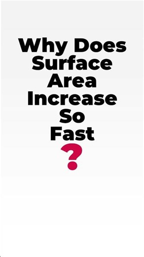 Why Surface Area Explodes at Small Sizes