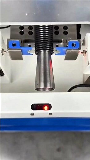 Advanced Precision Machine: Metal Component Shaping in Action #manufacturing #innovation #tech