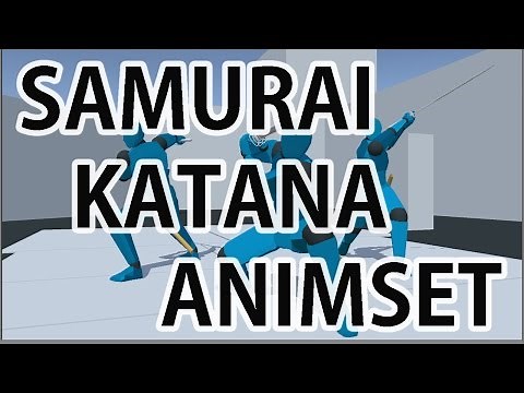 Samurai Katana Animset For Unity