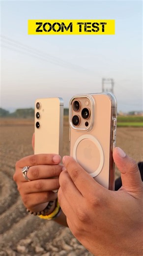 iPhone 16 pro vs Samsung s24 zoom test