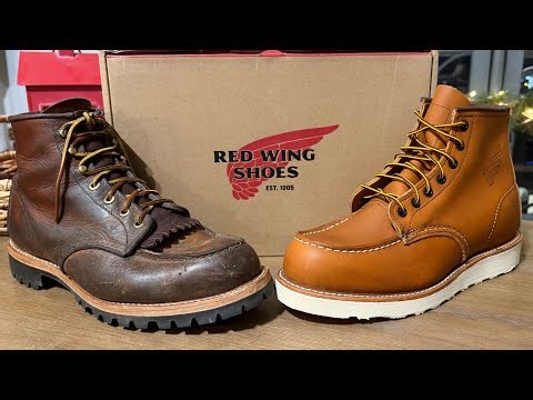 (“ULTIMATE PATINA” Red wing Classic Moc Toe’s 10875’s) GREAT BOOTS! 💪🏻🇺🇸🥾