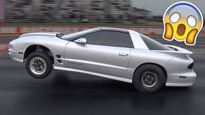 900 hp TURBO Pontiac Trans Am takes on Street Car Takeover! | 1320Video.com