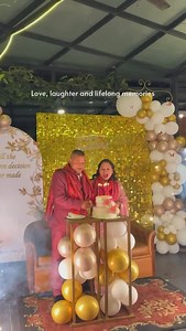 ❤️From the bottom of our hearts, thank you for the breathtaking decoration at my parents’ anniversary🎈 @alpine_balloons . #lilfoodie lilfoodiereels | Sarika Neupane