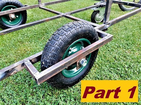Donation for ZOO Garden / Custom Made DIY Project / Homemade Bicycle Triler / Trolley Cart / Part 1