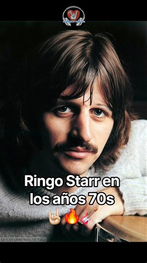 Ringo Starr batería de The Beatles en la década de los 70s 🔥 #rock #th3beatles #ringostarr