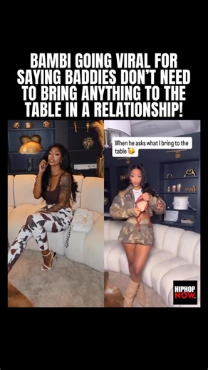 HipHopNowTV - Hip Hop & Rap News + Viral on Instagram: "Nah, cause Bambi’s bringing the looks when she’s in @FashionNova 😍"