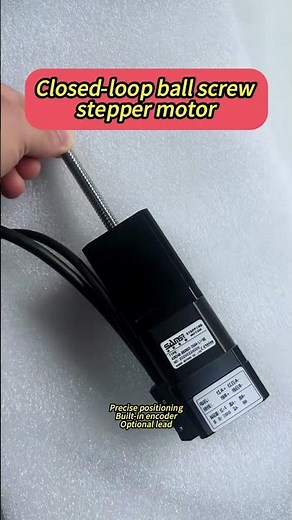 Closed-loop ball screw stepper motor #stepper_motor #handpumpautomationmotorfixing #motor