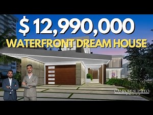 Inside a $13 Million Miami Waterfront Dream House With INSANE Views!