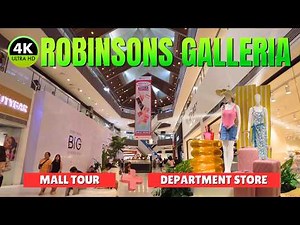 [4K] Robinsons Galleria Ortigas | Mall & Department Store Tour 2026!