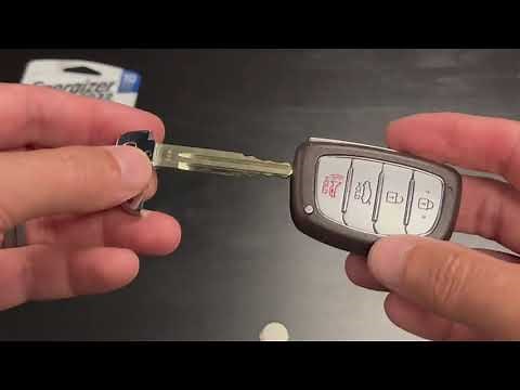 2017 Hyundai Elentra key fob Battery Replacement with Push Button Start