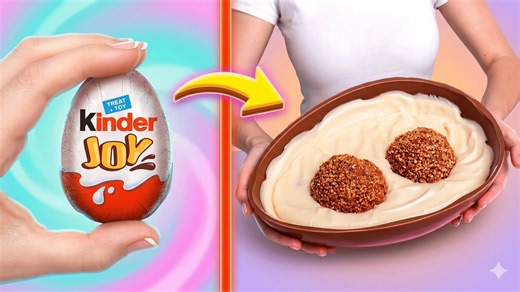 La création d'un Kinder Joy géant : une expérience gourmande !