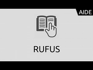 Rufus - Create a bootable key