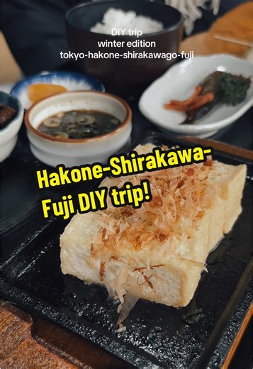 Hakone dan Shirakawa-Go: Itinerari DIY Musim Sejuk