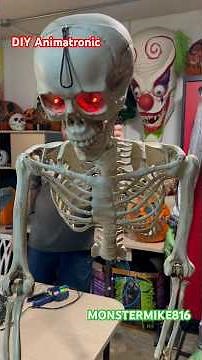 DIY Animatronic building for #Halloween